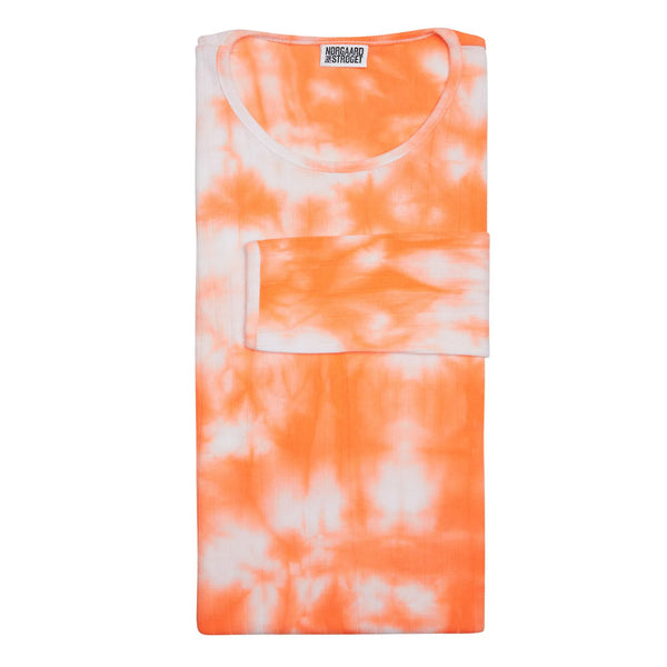 NØRGAARD PÅ STRØGET tie dyed #101 bluse - orange
