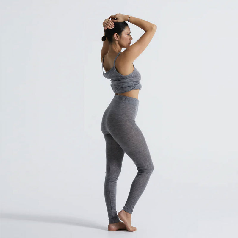 Seamless Basic Angelina uld legging bukser - grå, Online! – HAUSFRAU