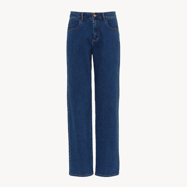 SEE BY CHLOE jeans - Shady Cobalt blå