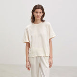 SKALL STUDIO Andy Oversize Tee - Light Cream